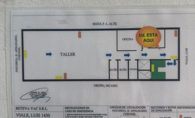 Venta/Alquiler de Galpón/Depósito entrada camión de Edificio Comercial Luis Viale Caballito