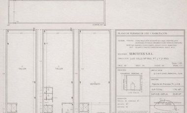 Venta/Alquiler de Galpón/Depósito entrada camión de Edificio Comercial Luis Viale Caballito
