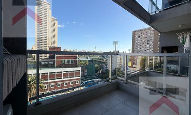 ALQUILER ANUAL Departamento 1 ambiente amplio 30m APTO PROFESIONAL con balcón y parrilla Caballito