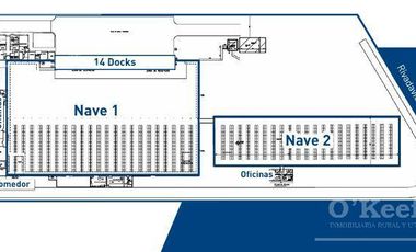 ALQUILER - Predio Logistico e Industrial en Garín - Escobar - GBA Zona Norte - 3.162 M2