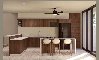 Casa en venta en Conkal Yucatan en privada residencial