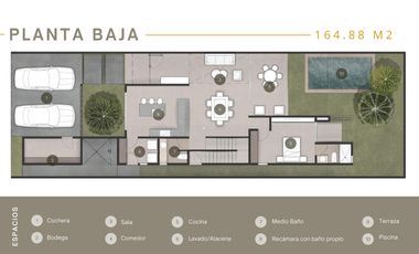 Casa en venta en Conkal Yucatan en privada residencial