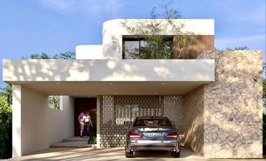 Casa en venta en Conkal Yucatan en privada residencial