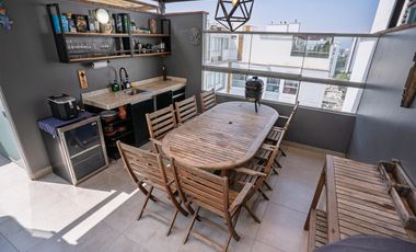 Dúplex en alquiler en San Isidro – 4 dormitorios con terraza y áreas comunes premium