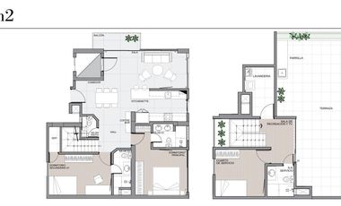 Vendo moderno departamento en Urb. Alborada - Surco