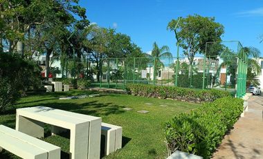 CASA EN RENTA AMUEBLADA AL NORTE DE MÉRIDA  CHOLUL  PRIVADA LUNARE