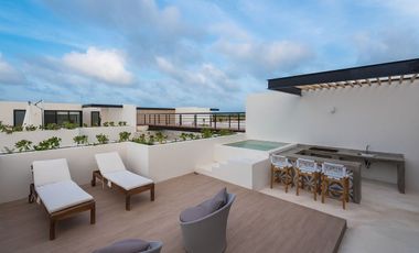 Penthouse de Lujo en Sanctuary, Aldea Zama – 4 Recámaras | Doble Lock-Off | Roof