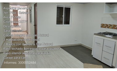 Arriendo Apartamento Carabelas-c. Montes- Bogota