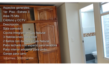 Arriendo Apartamento Carabelas-c. Montes- Bogota