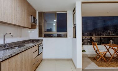 Apartamento para la renta amoblada en Sabaneta, piso 23
