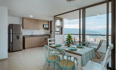 Apartamento para la renta amoblada en Sabaneta, piso 23