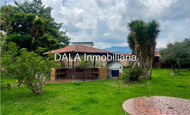 SE ARRIENDA CASA CAMPESTRE EN CAJICA