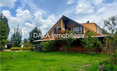 SE ARRIENDA CASA CAMPESTRE EN CAJICA