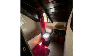 Chalet con doble balcon isla Providencia con hermosa vista