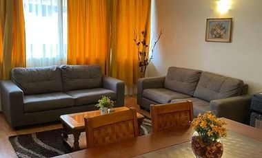 Arriendo Depto. 3D, 2B, 1E Amoblado