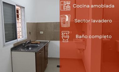 Departamento en alquiler c/ cochera en Villa San Juan