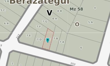 CASA EN VENTA BERAZATEGUI 2 dormitorios con patio