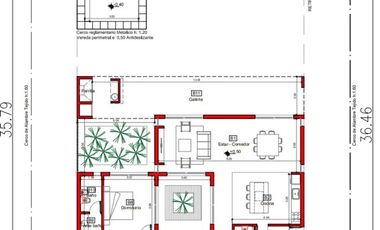 VENTA CASA 4 AMBIENTES EN BARRIO LA ALAMEDA
