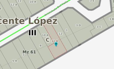 Lote Zonificacion: R2