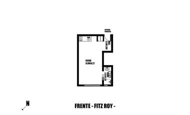 MONOAMBIENTE VENTA PALERMO HOLLYWOOD CON COCHERA