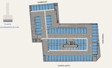 2 ambientes en Edificio QIUB Palermo Hollywood