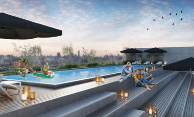 2 ambientes en Edificio QIUB Palermo Hollywood