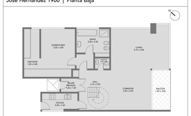 Venta Depto. 4 Amb. C/Balcón y Terraza - Belgrano