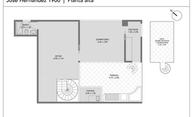 Venta Depto. 4 Amb. C/Balcón y Terraza - Belgrano