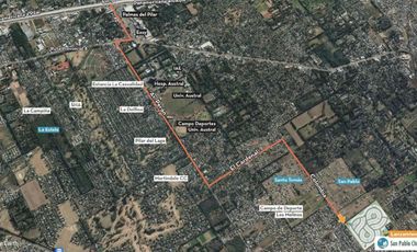 Lote en San Pablo Chico Orientacion Noroeste