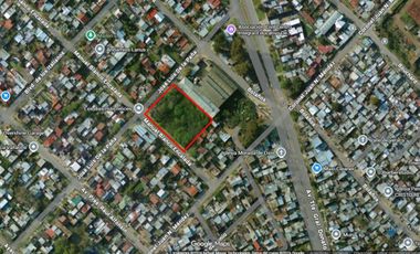 VENTA LOTE LANUS 3000m2 TERRENO CON ARBOLES, SOLIDO MURO Y PORTON