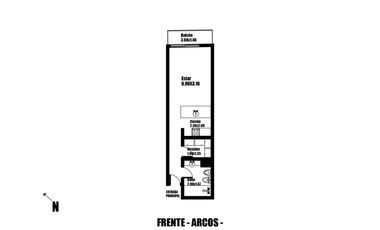 Venta 1 ambiente divisible con vestidor, Belgrano
