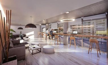 Venta 2 ambientes con gran terraza Palermo
