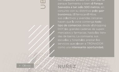 VENTA MONOAMBIENTE CON BAULERA A ESTRENAR SAAVEDRA