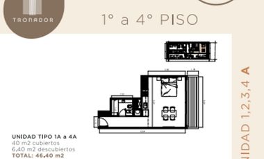 VENTA MONOAMBIENTE CON BAULERA A ESTRENAR SAAVEDRA