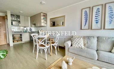 Las Encinas, Concón. Departamento con gasto común incluidos.