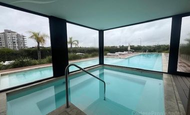 Departamento en venta o alquiler Puerto Escondido, edificio Vilago PB con jardín