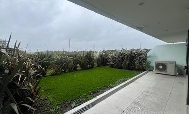 Departamento en venta o alquiler Puerto Escondido, edificio Vilago PB con jardín