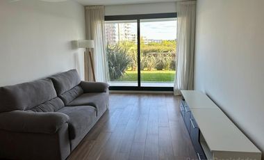 Departamento en venta o alquiler Puerto Escondido, edificio Vilago PB con jardín