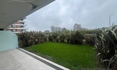 Departamento en venta o alquiler Puerto Escondido, edificio Vilago PB con jardín
