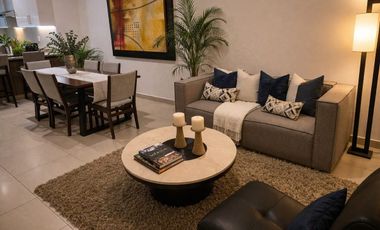 AMPLIO DEPARTAMENTO AMUEBLADO A UN COSTADO DE HARBOUR PLAZA