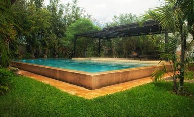 Casa estilo Hacienda en Quintas Baspul, Mérida