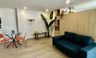 RENTA DEPARTAMENTO AMUEBLADO EN ROMA SUR (BAJA CALIFORNIA )