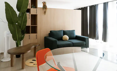 RENTA DEPARTAMENTO AMUEBLADO EN ROMA SUR (BAJA CALIFORNIA )