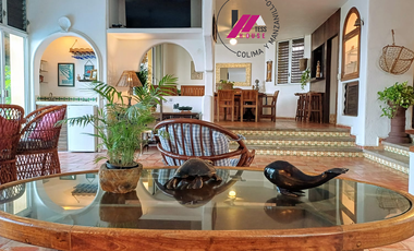 HERMOSA CASA A ORILLA DE PLAYA EN CLUB SANTIAGO