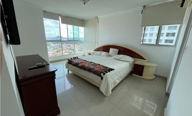 ALQUILO APARTAMENTO EN DOS MARES, AMOBLADO, 2 RECAMARAS, 150M2.