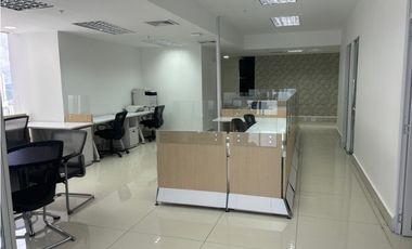 Oficina Amoblada con Vista al Mar en Avenida Balboa Torre BICSA- LH