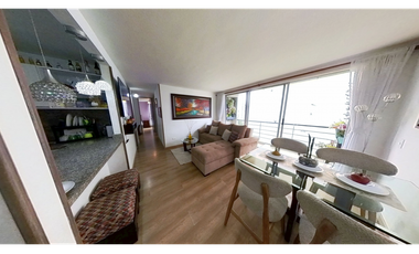 Venta de apartamento en conjunto cerrado en Cajicá