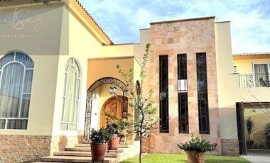 EXCLUSIVA RESIDENCIA EN VENTA EN LA HACIENDA, AGUASCALIENTES
