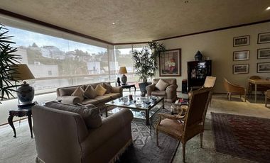 RENTA HERMOSO PENTHOUSE EN DOS NIVELES UBICADO EN LOMAS DE REFORMA CON 801 MTS DE CONSTRUCCIÓN, DISTRIBUIDO EN DOS NIVELES