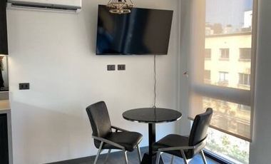 Arriendo Acogedor Dpto., Excelente Estado, Santiago Centro.